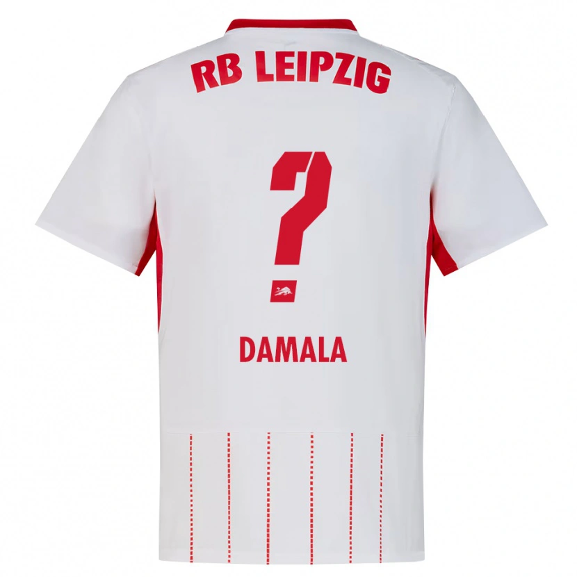 Danxen Damen Bilal Damala #0 Rot Weiß Gelb Heimtrikot Trikot 2026/27 T-Shirt