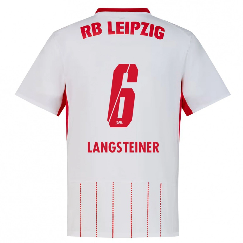 Danxen Damen Toni Langsteiner #6 Rot Weiß Gelb Heimtrikot Trikot 2026/27 T-Shirt