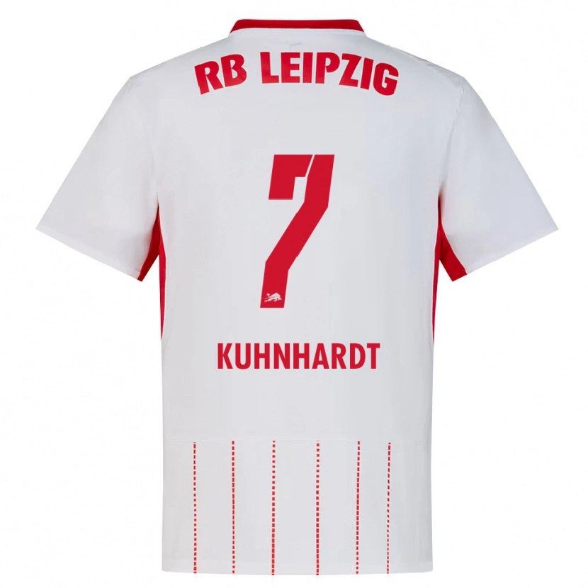 Danxen Damen Paul Kühnhardt #7 Rot Weiß Gelb Heimtrikot Trikot 2026/27 T-Shirt