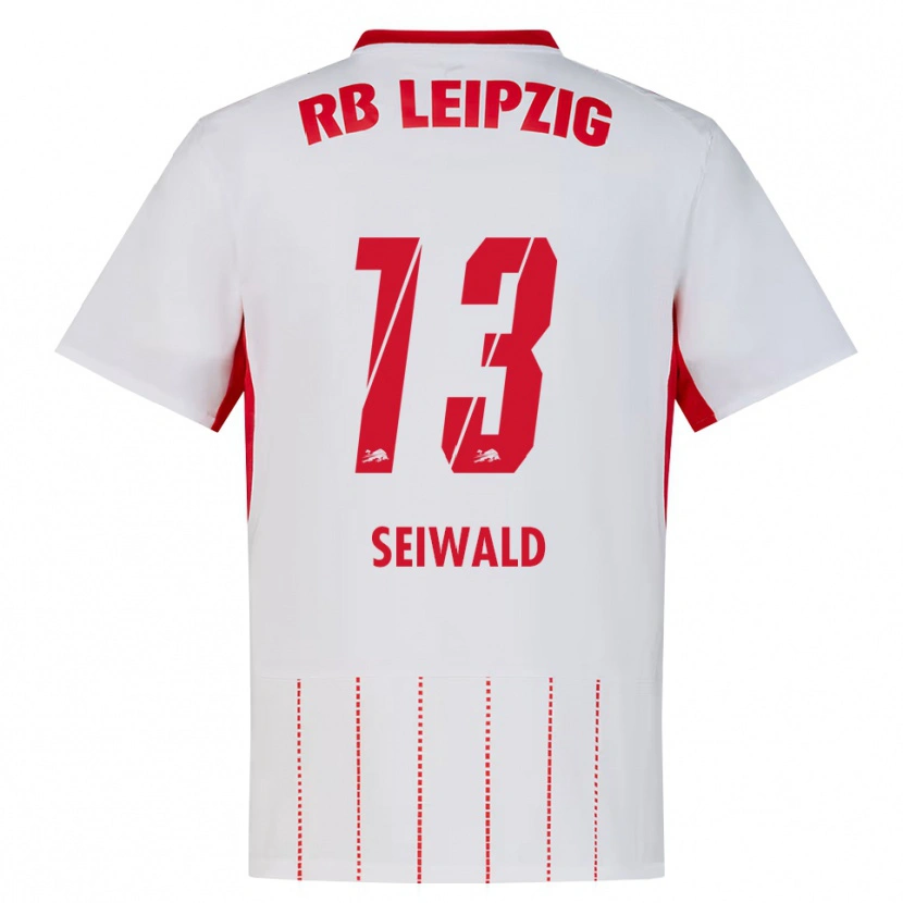 Danxen Damen Nicolas Seiwald #13 Rot Weiß Gelb Heimtrikot Trikot 2026/27 T-Shirt