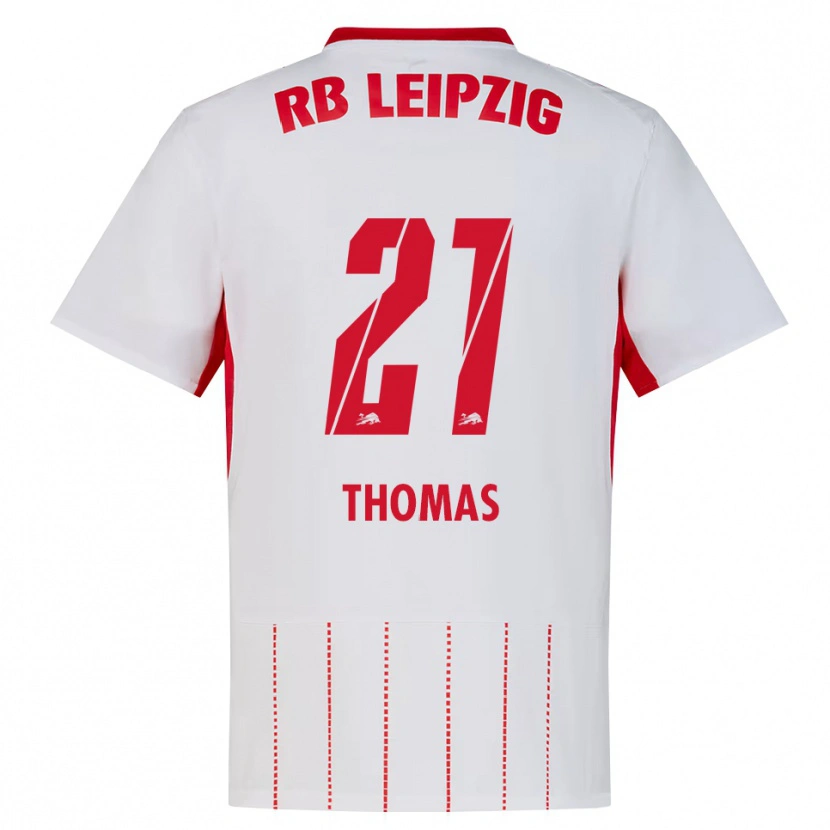 Danxen Damen Ayodele Thomas #21 Rot Weiß Gelb Heimtrikot Trikot 2026/27 T-Shirt