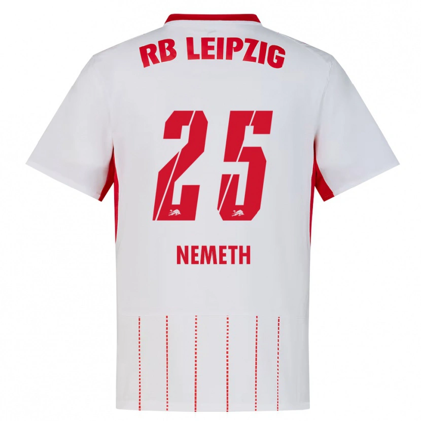 Danxen Damen Diána Németh #25 Rot Weiß Gelb Heimtrikot Trikot 2026/27 T-Shirt