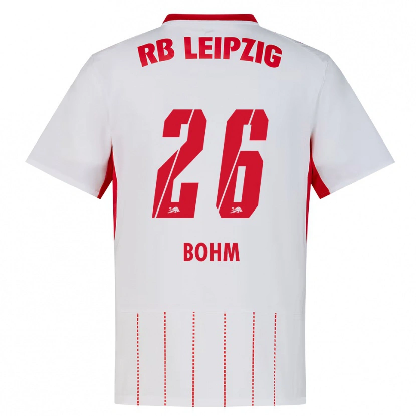 Danxen Damen Pepe Böhm #26 Rot Weiß Gelb Heimtrikot Trikot 2026/27 T-Shirt