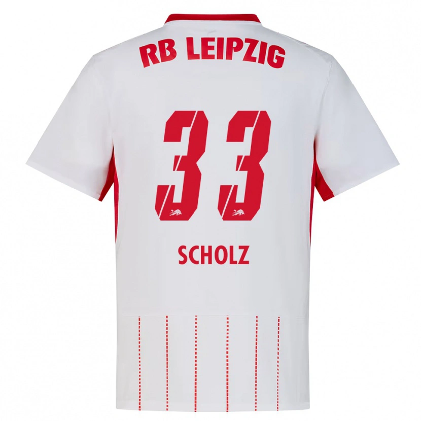 Danxen Damen Emil Scholz #33 Rot Weiß Gelb Heimtrikot Trikot 2026/27 T-Shirt