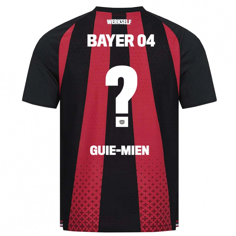 Danxen Damen Samuel Guie-Mien #0 Schwarz Weiß Rot Heimtrikot Trikot 2026/27 T-Shirt