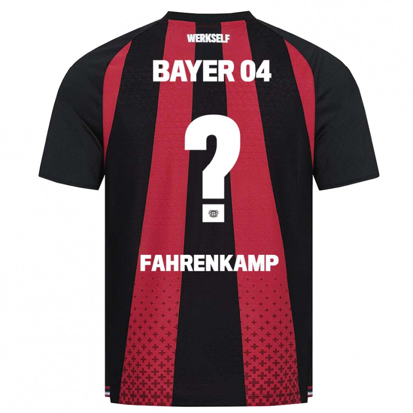Danxen Damen Mike Fahrenkamp #0 Schwarz Weiß Rot Heimtrikot Trikot 2026/27 T-Shirt