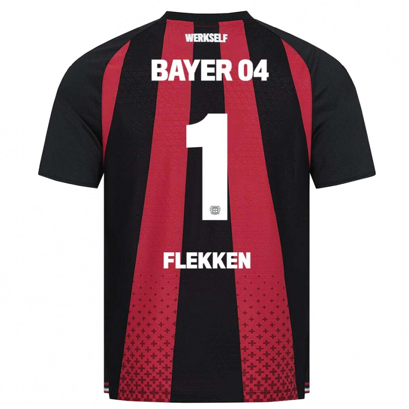 Danxen Damen Mark Flekken #1 Schwarz Weiß Rot Heimtrikot Trikot 2026/27 T-Shirt
