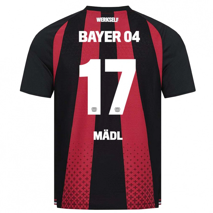 Danxen Damen Valentina Mädl #17 Schwarz Weiß Rot Heimtrikot Trikot 2026/27 T-Shirt
