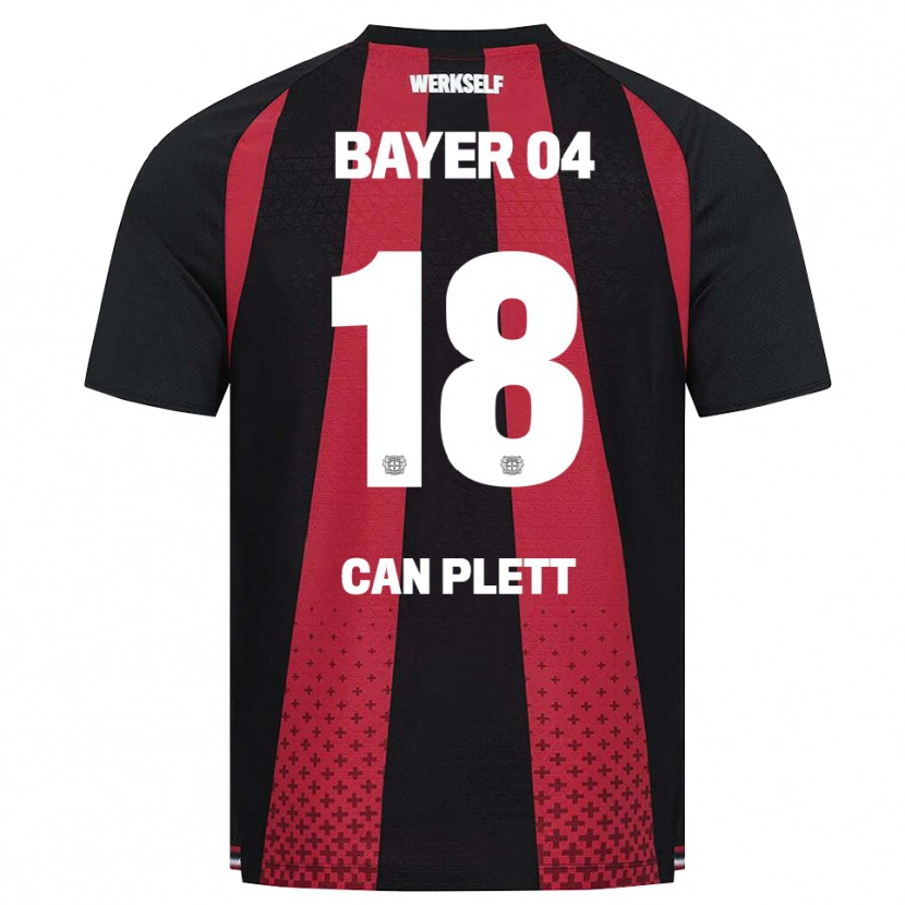 Danxen Damen Nico Can Plett #18 Schwarz Weiß Rot Heimtrikot Trikot 2026/27 T-Shirt