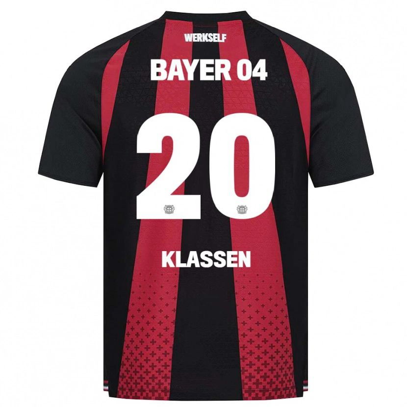 Danxen Damen Ole Klaßen #20 Schwarz Weiß Rot Heimtrikot Trikot 2026/27 T-Shirt