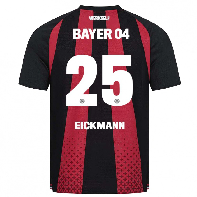 Danxen Damen Mia Eickmann #25 Schwarz Weiß Rot Heimtrikot Trikot 2026/27 T-Shirt