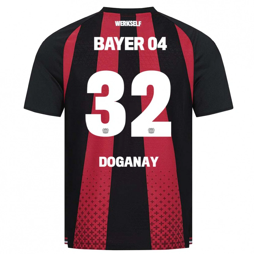 Danxen Damen Kenan Doganay #32 Schwarz Weiß Rot Heimtrikot Trikot 2026/27 T-Shirt