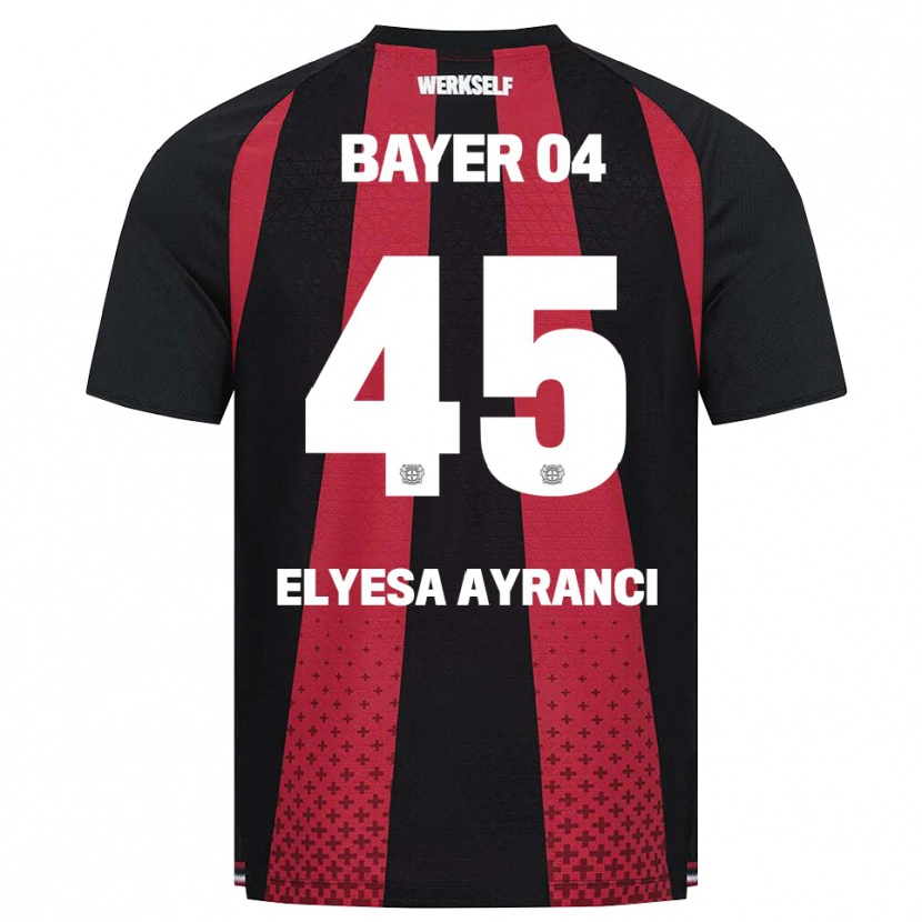 Danxen Damen Yuşa Elyesa Ayrancı #45 Schwarz Weiß Rot Heimtrikot Trikot 2026/27 T-Shirt