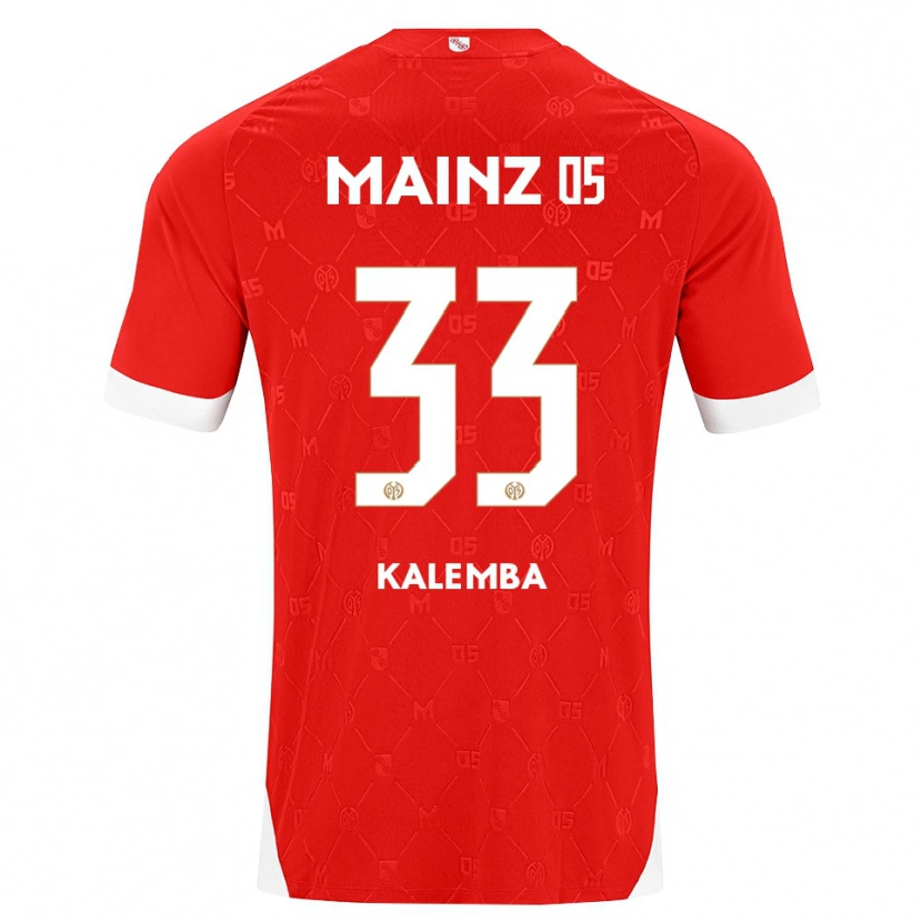 Danxen Damen Marcel Kalemba #33 Rot Weiß Heimtrikot Trikot 2026/27 T-Shirt