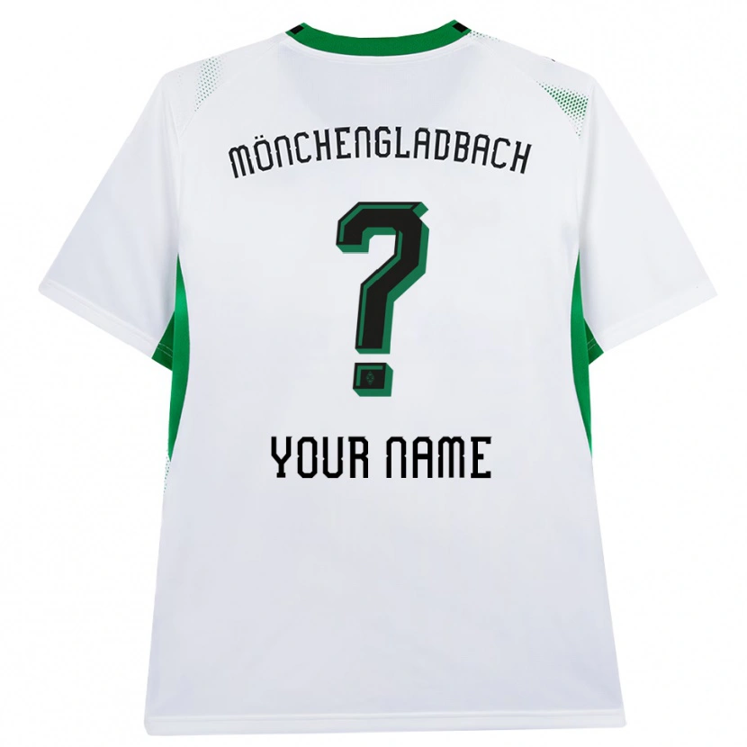 Danxen Damen Ihren Namen #0 Weiß Schwarz Grün Heimtrikot Trikot 2026/27 T-Shirt