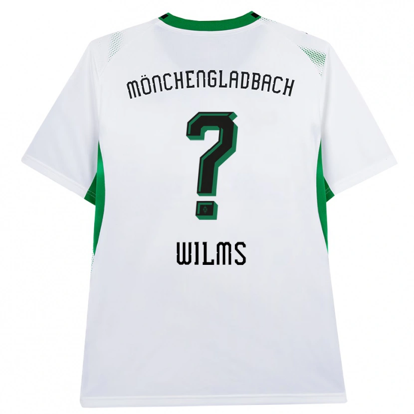 Danxen Damen Felix Wilms #0 Weiß Schwarz Grün Heimtrikot Trikot 2026/27 T-Shirt
