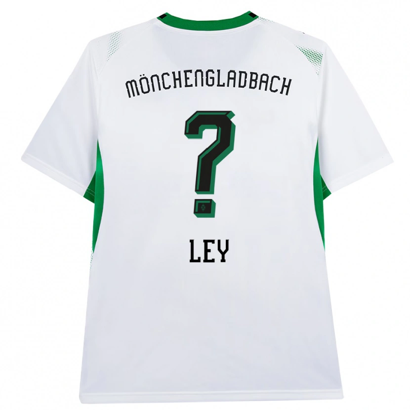 Danxen Damen Marlon Ley #0 Weiß Schwarz Grün Heimtrikot Trikot 2026/27 T-Shirt