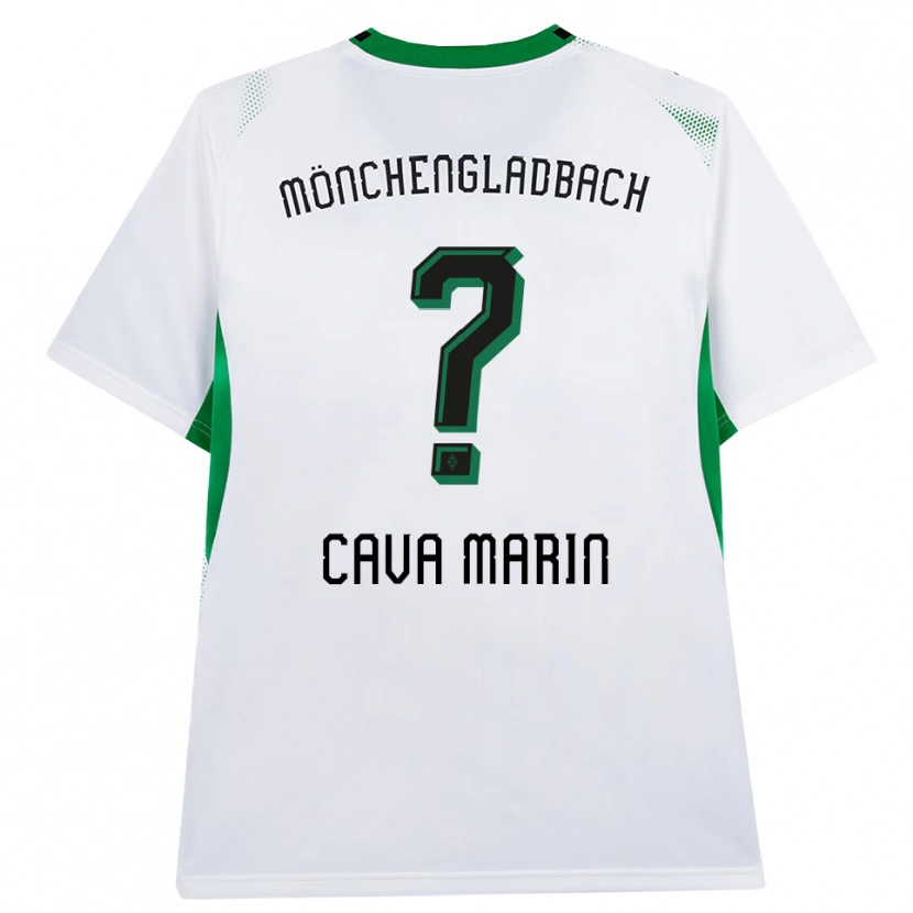 Danxen Damen Sofia Cava Marin #0 Weiß Schwarz Grün Heimtrikot Trikot 2026/27 T-Shirt