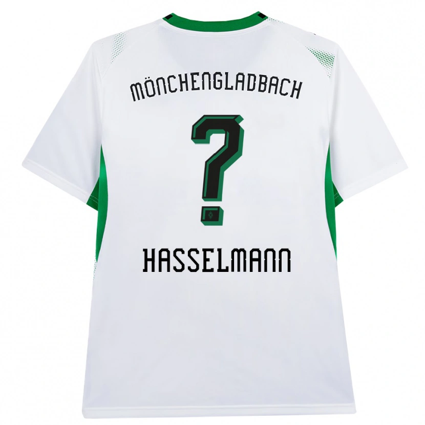 Danxen Damen Nina Hasselmann #0 Weiß Schwarz Grün Heimtrikot Trikot 2026/27 T-Shirt