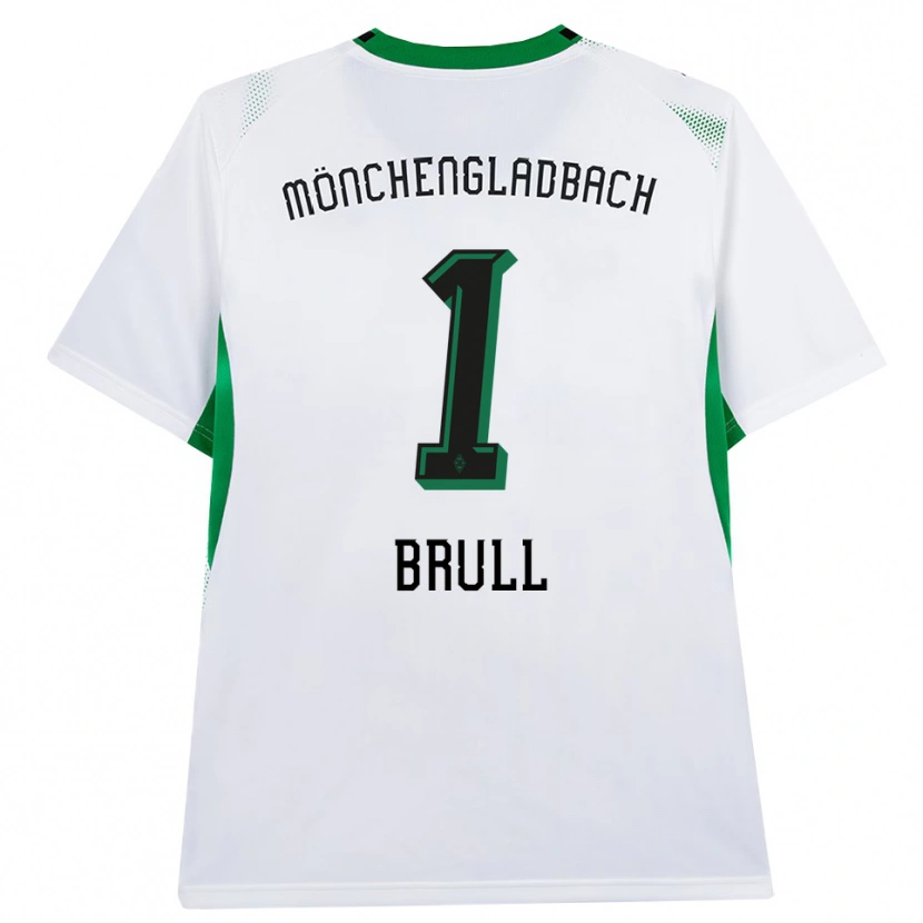 Danxen Damen Maximilian Brüll #1 Weiß Schwarz Grün Heimtrikot Trikot 2026/27 T-Shirt