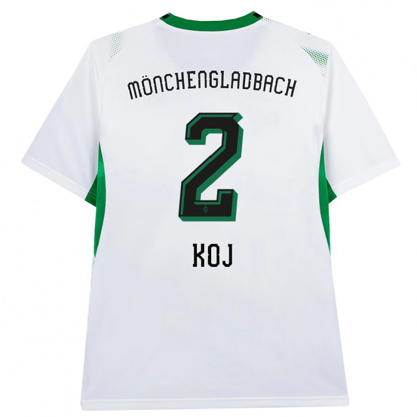 Danxen Damen Julia Koj #2 Weiß Schwarz Grün Heimtrikot Trikot 2026/27 T-Shirt