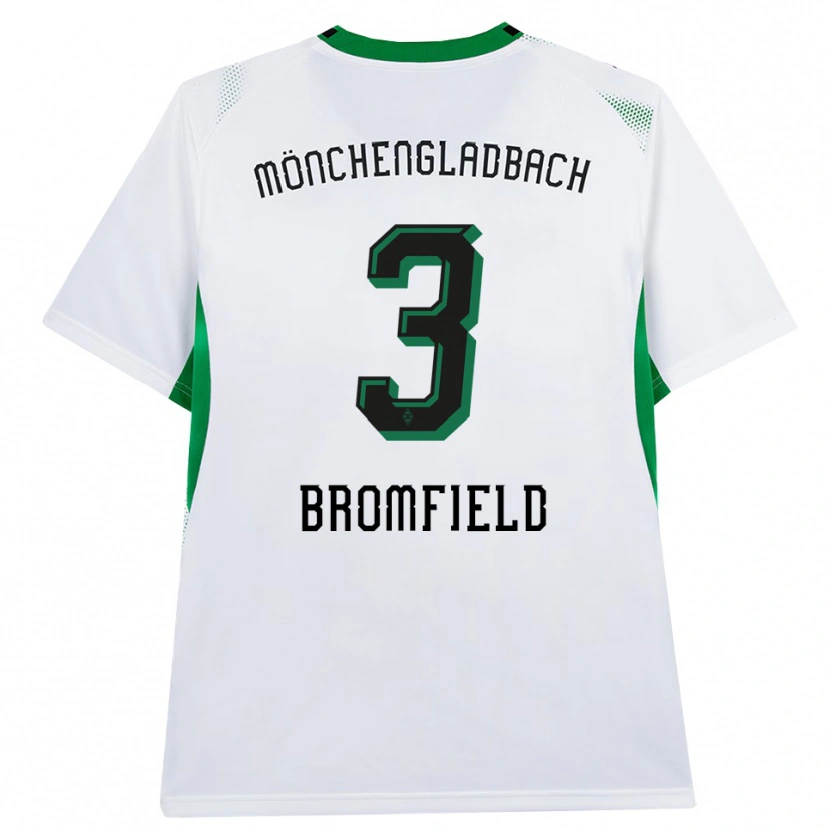 Danxen Damen Rio Bromfield #3 Weiß Schwarz Grün Heimtrikot Trikot 2026/27 T-Shirt