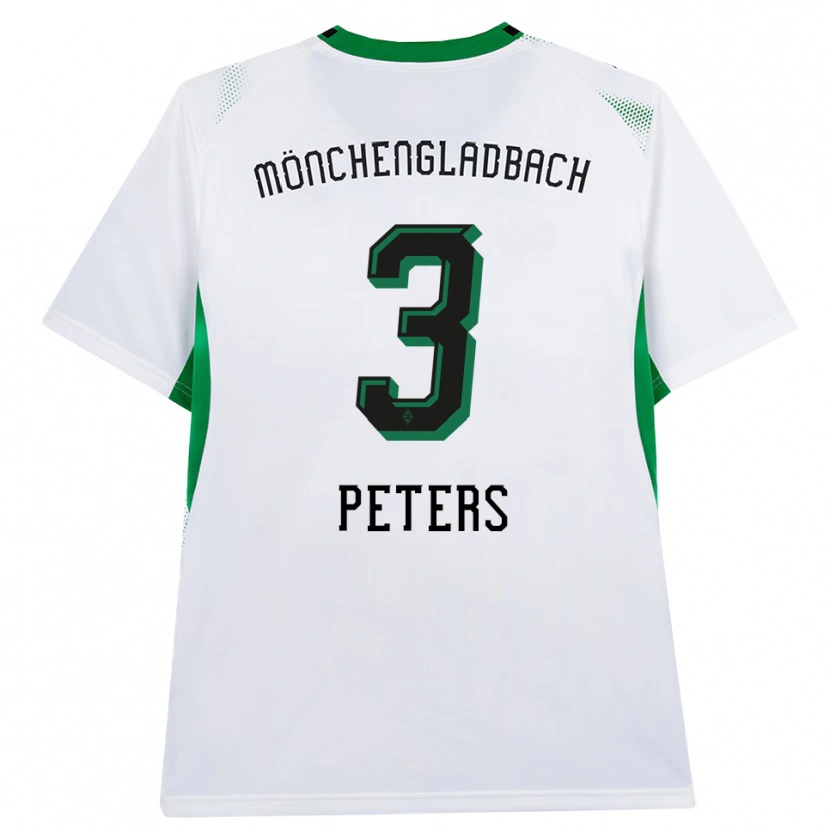 Danxen Damen Nils Peters #3 Weiß Schwarz Grün Heimtrikot Trikot 2026/27 T-Shirt