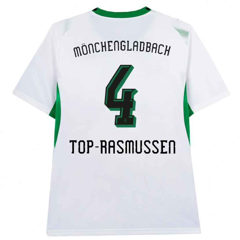 Danxen Damen Tristan Top-Rasmussen #4 Weiß Schwarz Grün Heimtrikot Trikot 2026/27 T-Shirt