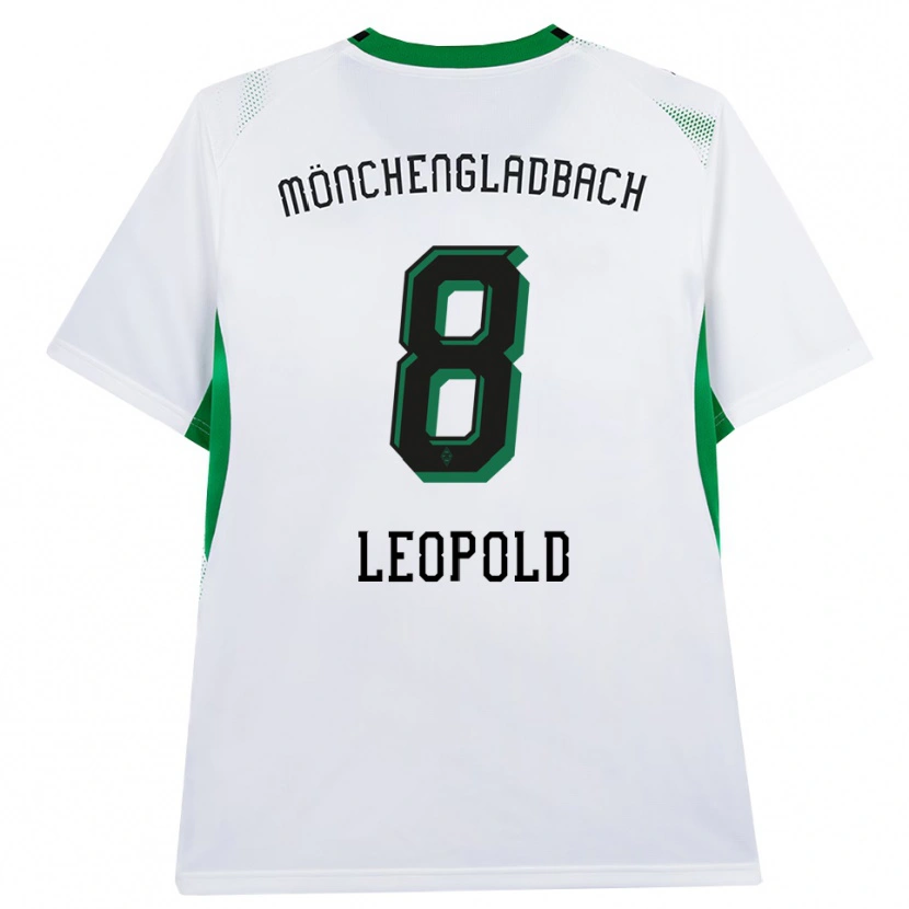 Danxen Damen Enzo Leopold #8 Weiß Schwarz Grün Heimtrikot Trikot 2026/27 T-Shirt