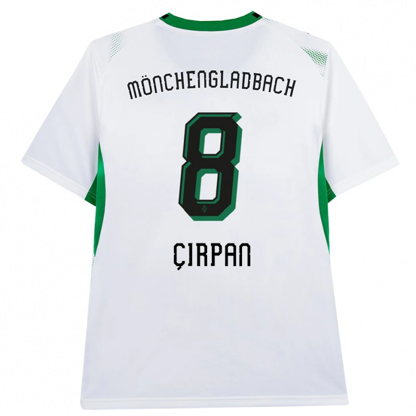 Danxen Damen Kemal Çırpan #8 Weiß Schwarz Grün Heimtrikot Trikot 2026/27 T-Shirt