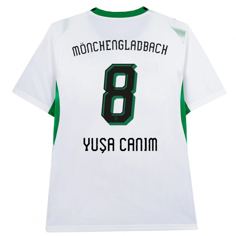 Danxen Damen Salih Yuşa Canım #8 Weiß Schwarz Grün Heimtrikot Trikot 2026/27 T-Shirt