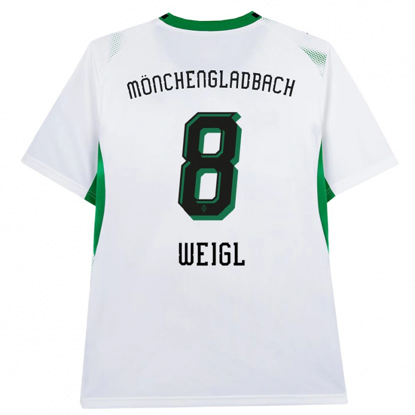 Danxen Damen Julian Weigl #8 Weiß Schwarz Grün Heimtrikot Trikot 2026/27 T-Shirt