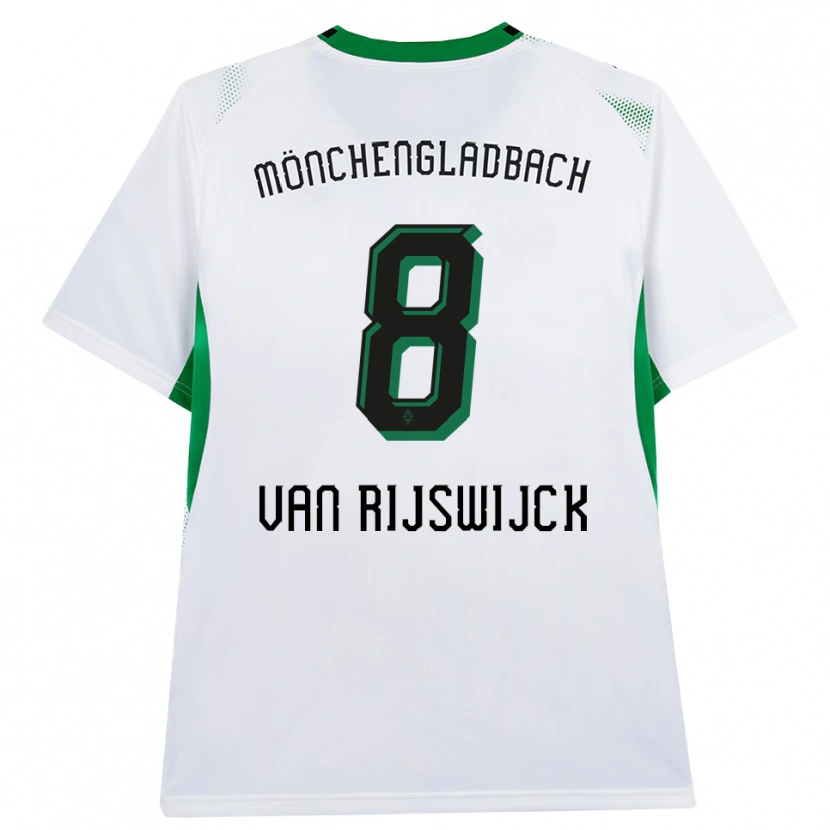 Danxen Damen Britt Van Rijswijck #8 Weiß Schwarz Grün Heimtrikot Trikot 2026/27 T-Shirt