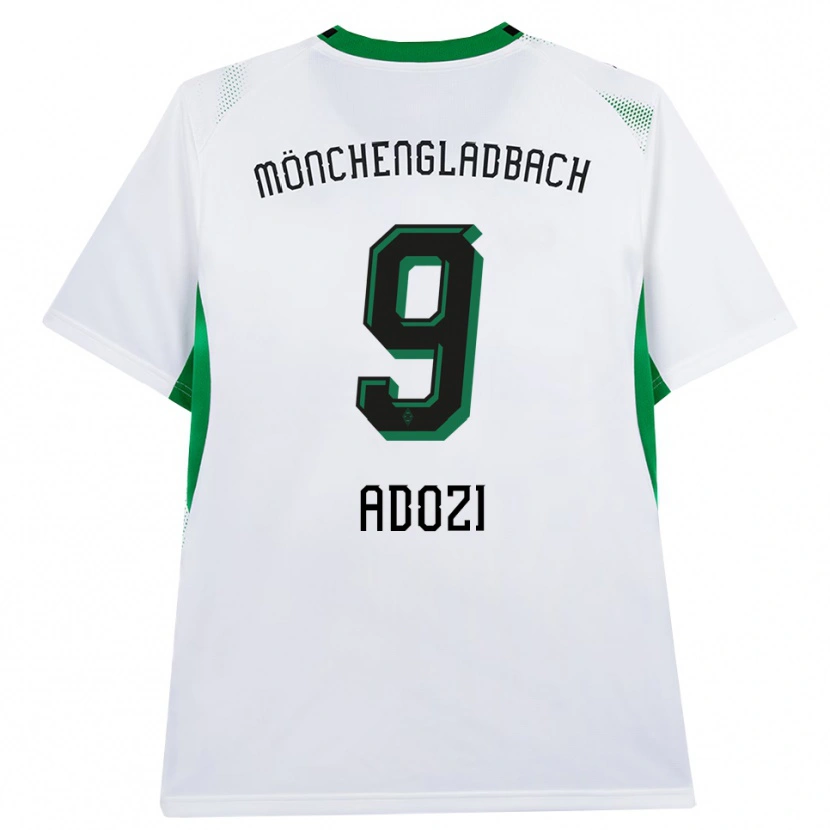 Danxen Damen Justin Adozi #9 Weiß Schwarz Grün Heimtrikot Trikot 2026/27 T-Shirt