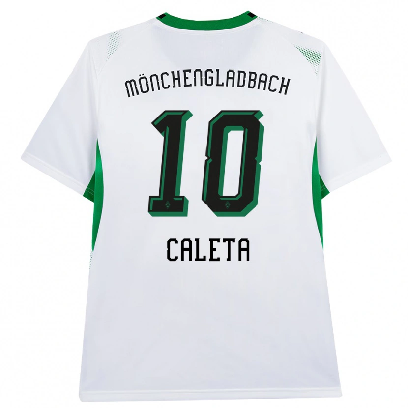 Danxen Damen Ivan Caleta #10 Weiß Schwarz Grün Heimtrikot Trikot 2026/27 T-Shirt