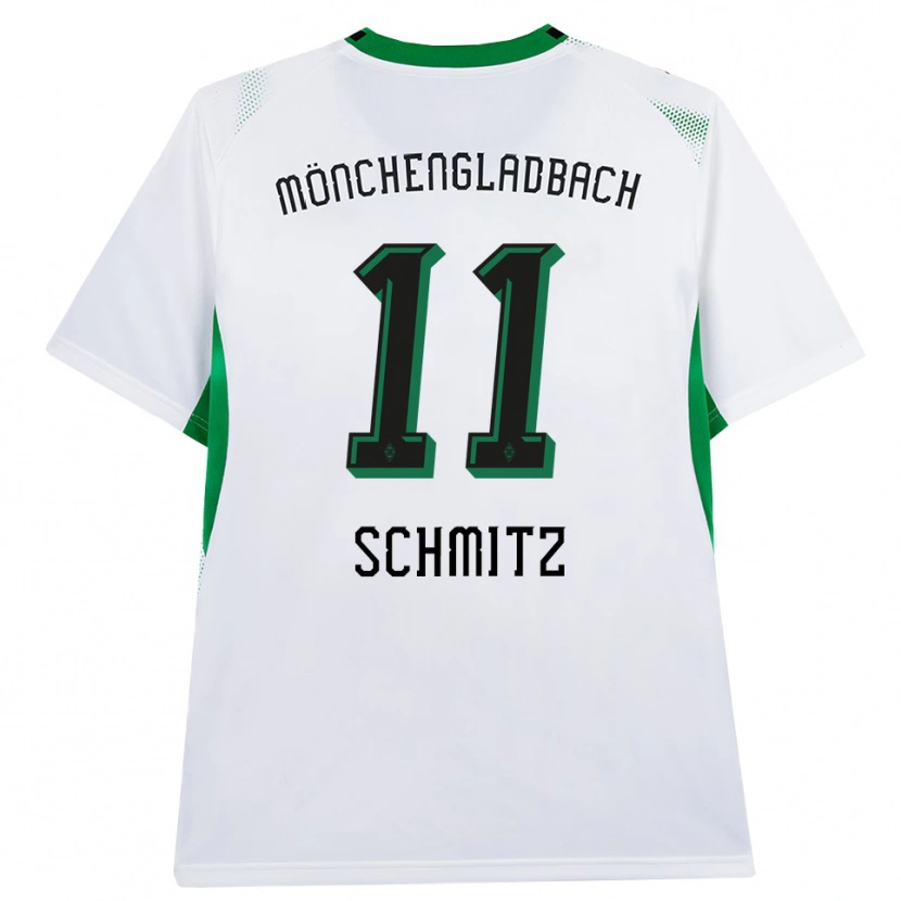 Danxen Damen Louisa Schmitz #11 Weiß Schwarz Grün Heimtrikot Trikot 2026/27 T-Shirt