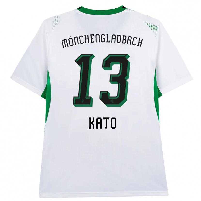 Danxen Damen Mizuho Kato #13 Weiß Schwarz Grün Heimtrikot Trikot 2026/27 T-Shirt