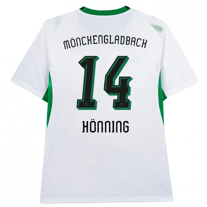 Danxen Damen Louis Hönning #14 Weiß Schwarz Grün Heimtrikot Trikot 2026/27 T-Shirt