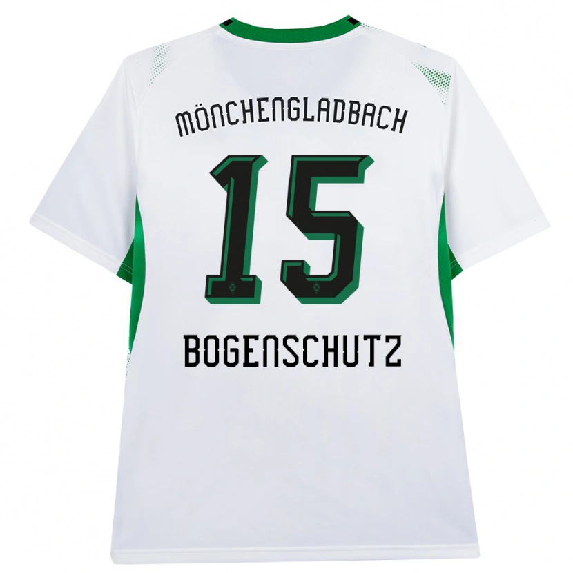 Danxen Damen Kerstin Bogenschutz #15 Weiß Schwarz Grün Heimtrikot Trikot 2026/27 T-Shirt