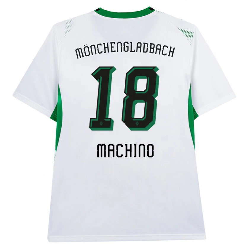 Danxen Damen Shuto Machino #18 Weiß Schwarz Grün Heimtrikot Trikot 2026/27 T-Shirt