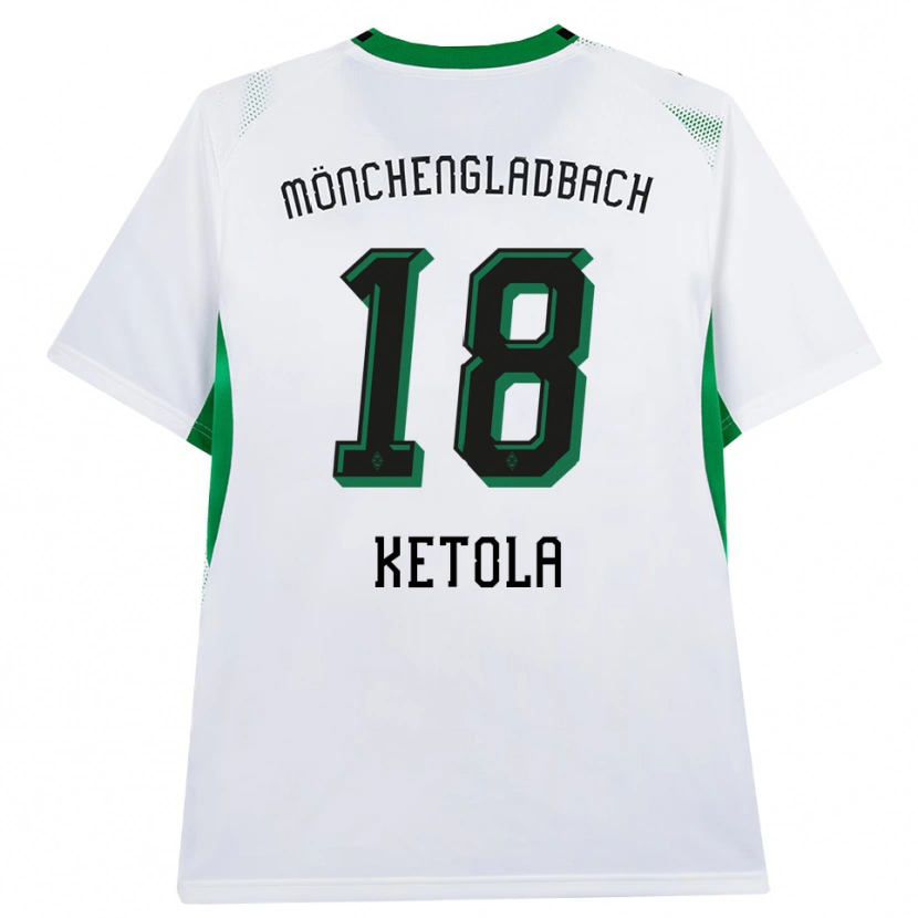 Danxen Damen Sulo Ketola #18 Weiß Schwarz Grün Heimtrikot Trikot 2026/27 T-Shirt