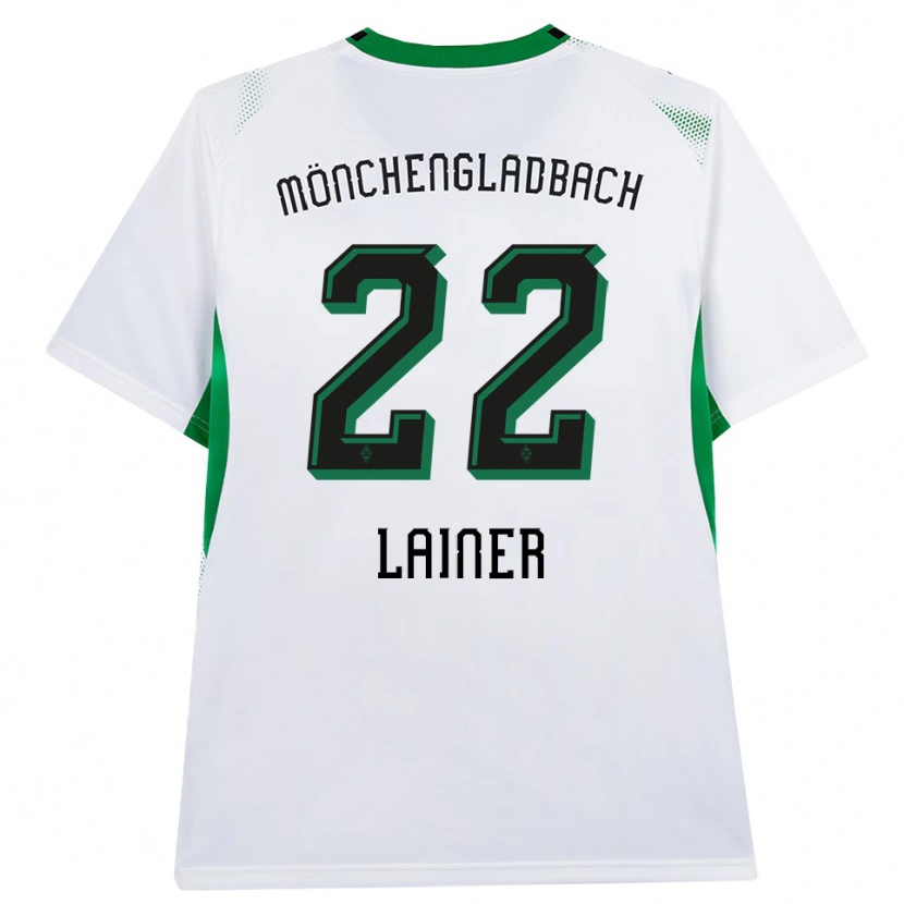 Danxen Damen Stefan Lainer #22 Weiß Schwarz Grün Heimtrikot Trikot 2026/27 T-Shirt