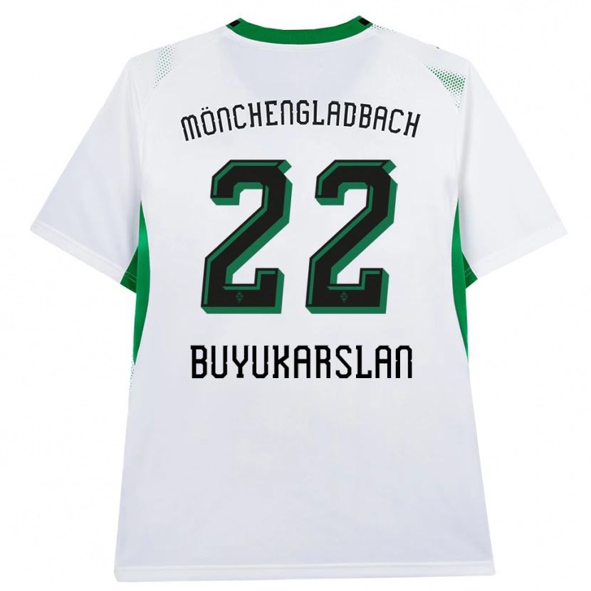 Danxen Damen Oguzcan Büyükarslan #22 Weiß Schwarz Grün Heimtrikot Trikot 2026/27 T-Shirt