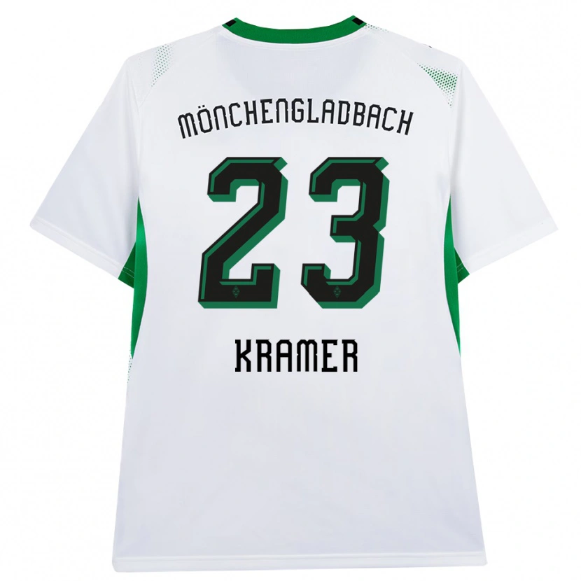 Danxen Damen Christoph Kramer #23 Weiß Schwarz Grün Heimtrikot Trikot 2026/27 T-Shirt