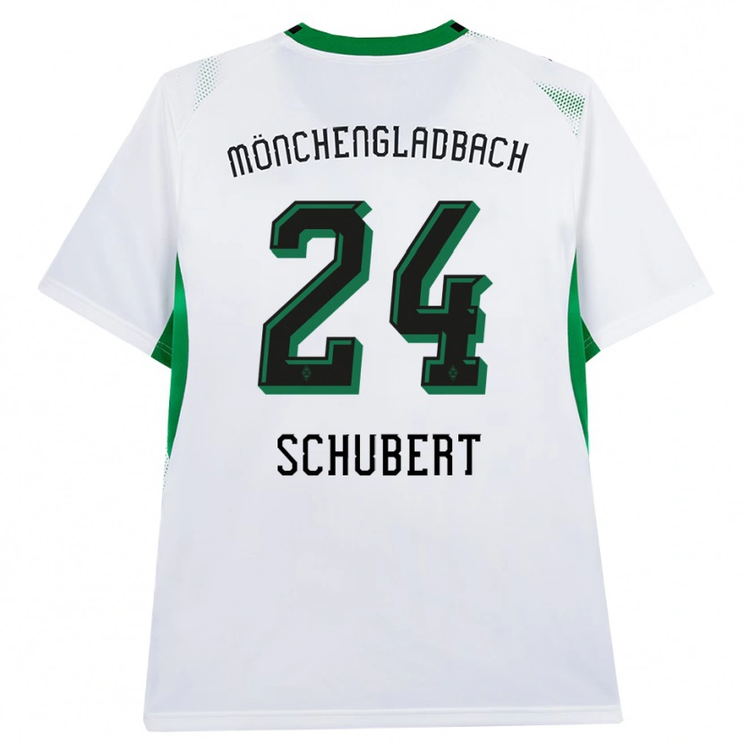 Danxen Damen Philipp Schubert #24 Weiß Schwarz Grün Heimtrikot Trikot 2026/27 T-Shirt