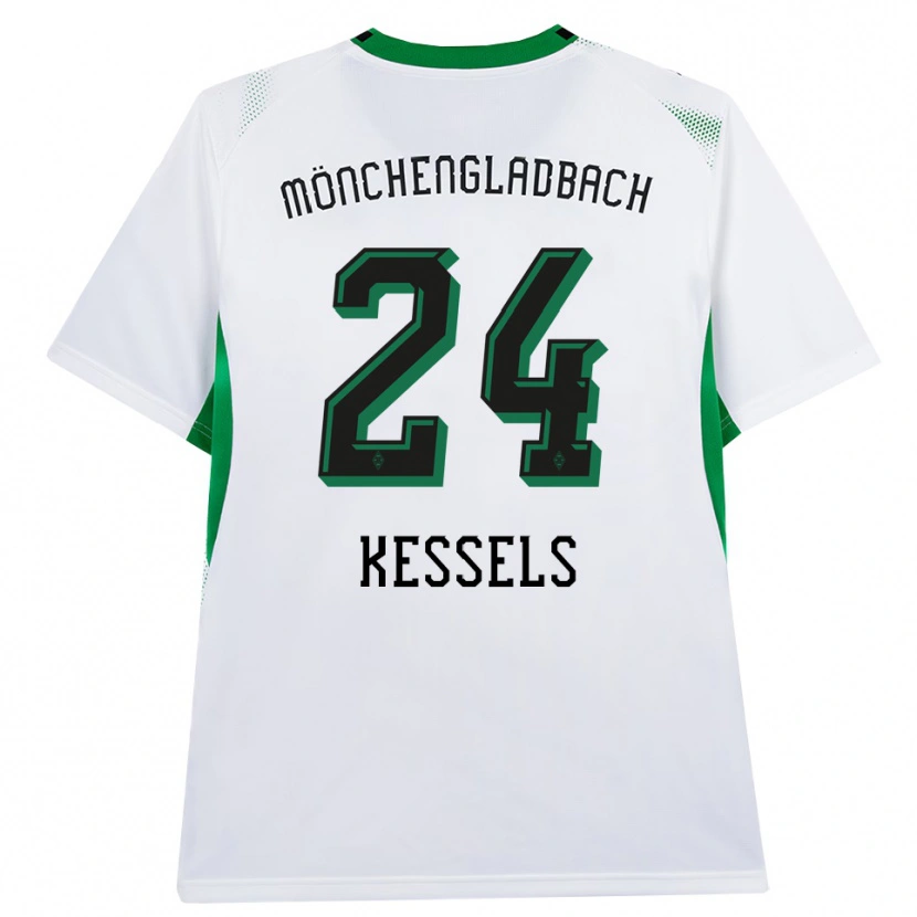 Danxen Damen Imke Kessels #24 Weiß Schwarz Grün Heimtrikot Trikot 2026/27 T-Shirt