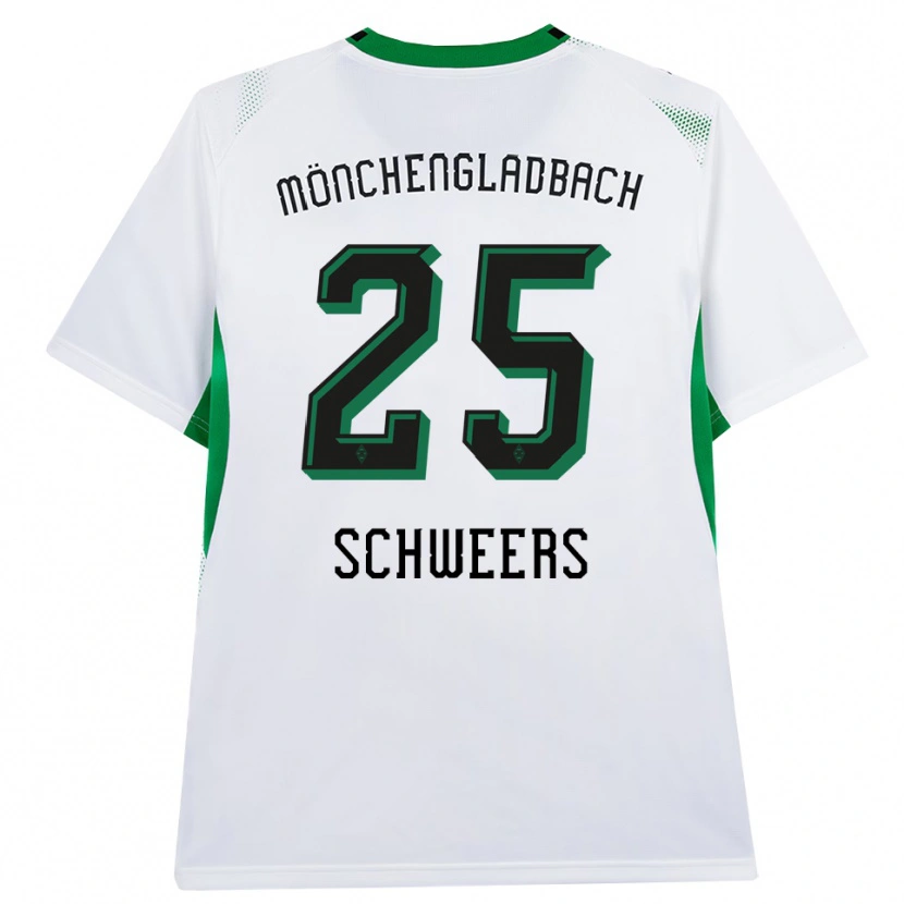 Danxen Damen Lion Schweers #25 Weiß Schwarz Grün Heimtrikot Trikot 2026/27 T-Shirt