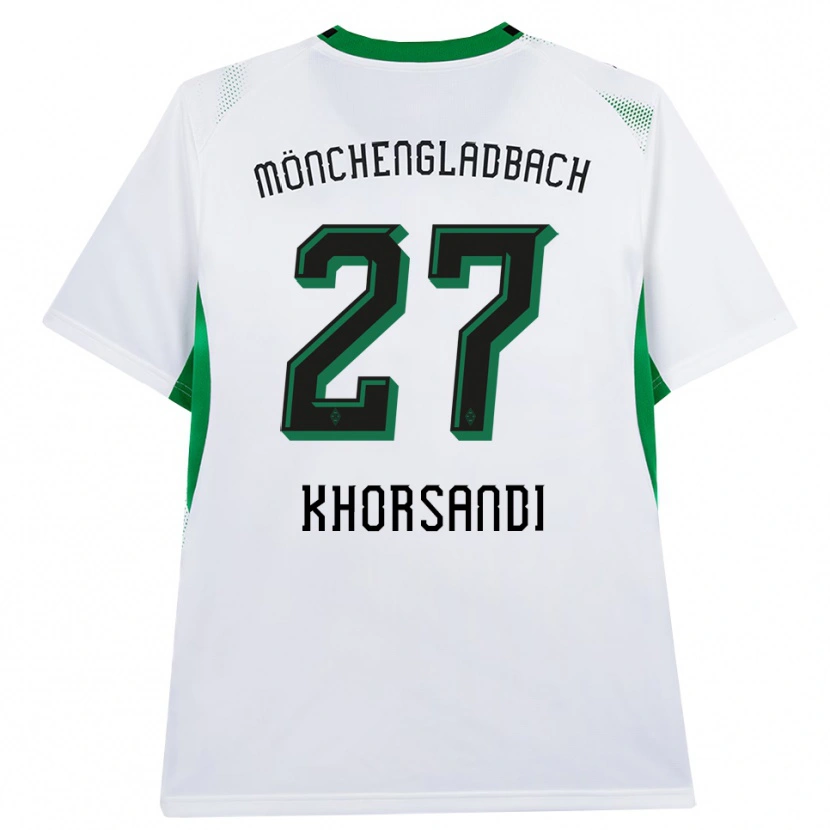 Danxen Damen Radin Khorsandi #27 Weiß Schwarz Grün Heimtrikot Trikot 2026/27 T-Shirt