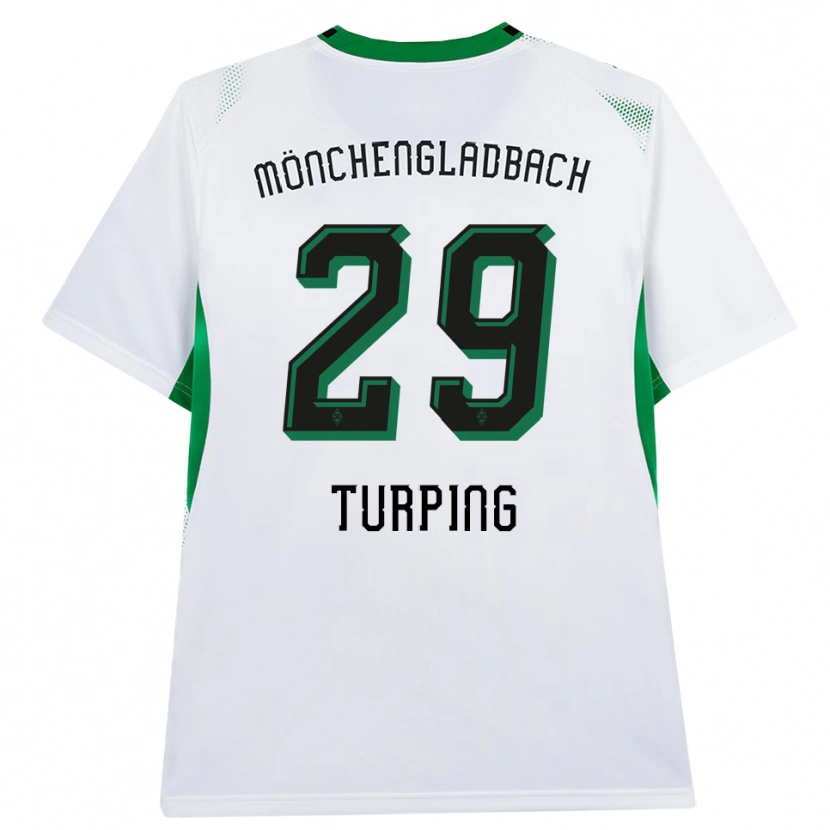 Danxen Damen Selim Turping #29 Weiß Schwarz Grün Heimtrikot Trikot 2026/27 T-Shirt
