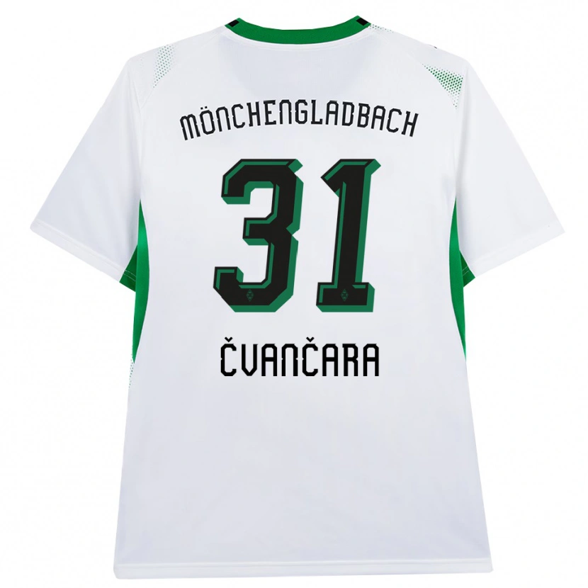Danxen Damen Tomas Cvancara #31 Weiß Schwarz Grün Heimtrikot Trikot 2026/27 T-Shirt